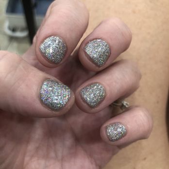 Circle A Nails And Spa - Gel nails by Andy. He did a grey coat first. So beautiful. - Nail Salons Near Me - Redlands, California