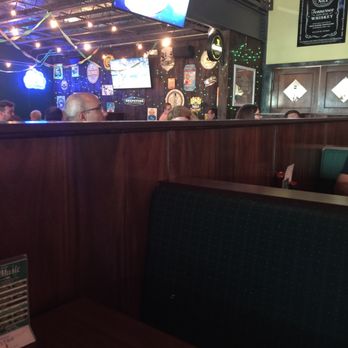 Mo's Irish Pub - Green everywhere!!! Love sparkle lights! - Irish Near Me - Cypress, Texas