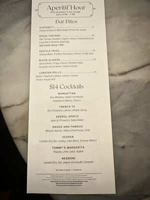 Menu photo 1 Old Hickory Steakhouse Aurora, CO Menu photo 1 Old Hickory Steakhouse Aurora, CO