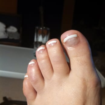 Nails Service - So disappointed, really friendly people but as you can see my Pedi was horrible. - Nail Salons Near Me - Saint Charles, Illinois Nails Service - So disappointed, really friendly people but as you can see my Pedi was horrible. - Nail Salons Near Me - Saint Charles, Illinois