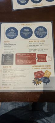 Menu photo 1 Main Event Plano Plano, TX