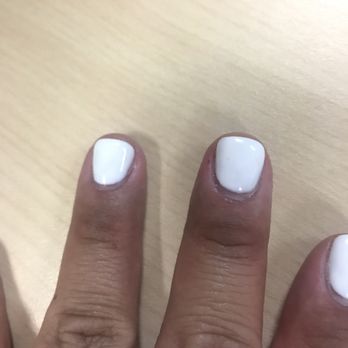 Alameda Nailbar - I don't recommend. You can see my little cut!!! - Nail Salons Near Me - Alameda, California