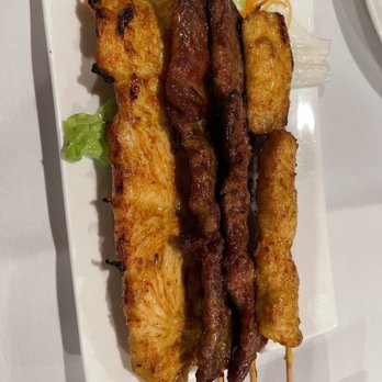 Lemon Leaf Thai Restaurant - Chicken and beef satay - Thai Near Me - Mineola, New York