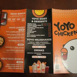 YOYO Chicken - Menu