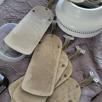 Earnest Homes - Dirty, old fans after taking them down to put up my own - Real Estate Services Near Me - Sherman Oaks, California