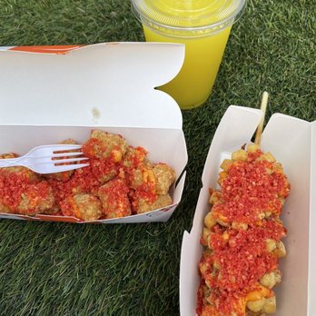 Two Hands Corn Dogs - Combo Set - Fast Food Near Me - Tustin, California Two Hands Corn Dogs - Combo Set - Fast Food Near Me - Tustin, California