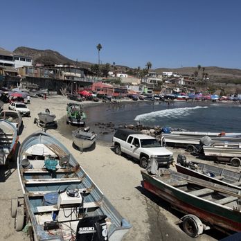 Mariscos La Estrella - View from our table - Seafood Near Me - Rosarito, BCN Mariscos La Estrella - View from our table - Seafood Near Me - Rosarito, BCN