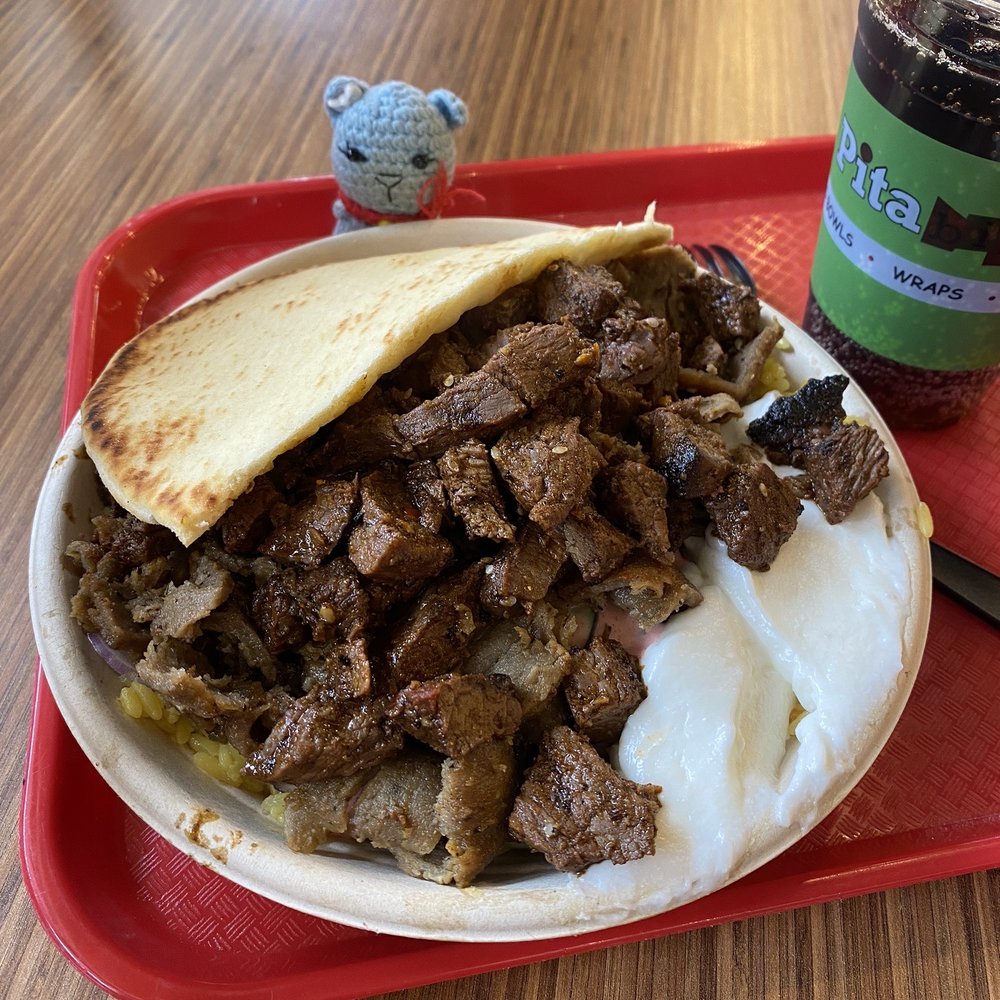 Pita Bistro - Gyro Saffron Bowl - Mediterranean Near Me - Phoenix, Arizona Pita Bistro - Gyro Saffron Bowl - Mediterranean Near Me - Phoenix, Arizona