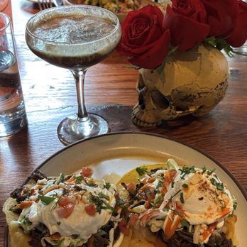 Lolita Back Bay - Huevos Rancheros Tostadas - Mexican Near Me - Boston, Massachusetts Lolita Back Bay - Huevos Rancheros Tostadas - Mexican Near Me - Boston, Massachusetts