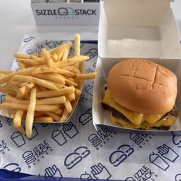 Their classic burger. Sooo gooood! Their classic burger. Sooo gooood!