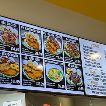 Aloha Hawaiian BBQ - Menu as of 12/29/25 - Hawaiian Near Me - Tustin, California