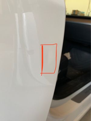 Photo of Precision Dents/ Paintless dent repair - La Verne, CA, US. Dent close shot