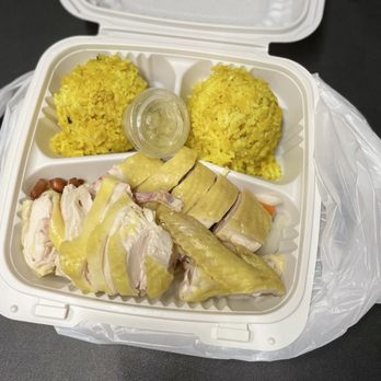 Venus Cafe - Hai Hainan Chicken Rice to go, disappointed as they only gave me chicken breast - Coffee & Tea Near Me - San Jose, California Venus Cafe - Hai Hainan Chicken Rice to go, disappointed as they only gave me chicken breast - Coffee & Tea Near Me - San Jose, California