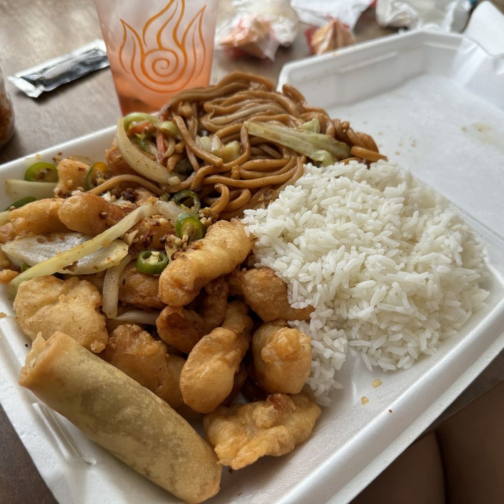 Dragon Palace - Salt & Pepper Chicken Combo - Chinese Near Me - Sacramento, California