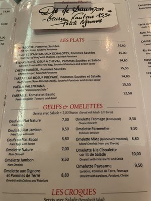 Menu photo 6 Le Pub Saint Germain Paris, 01