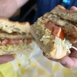 Lucky Goose - The chicken sammie called the Lucky Chick'n