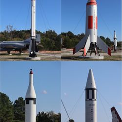Air Power Park - Corporal, Little Joe I, Polaris I, Jupiter