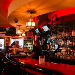 Crystal Lounge and Casino - Big clean bar with cool lights, and bartender Lacy was so nice.
