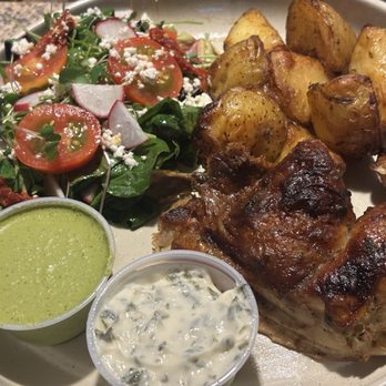 Austin Rotisserie - 1/4 meal, with salad made at home - Comfort Food Near Me - Austin, Texas