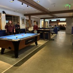 East Brother Beer Company -Tam Tavern - Game room with pool, foosball, shuffleboard, etc.
