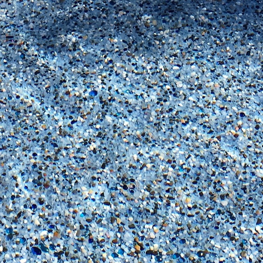 Caribbean Pools and Spas - The gorgeous Pebble Sheen interior...blue surf with luminous blue blend. - Pool & Hot Tub Service Near Me - Gilbert, Arizona
