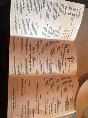 Menu photo 5 Grape Leaves Restaurant Oak Park, IL