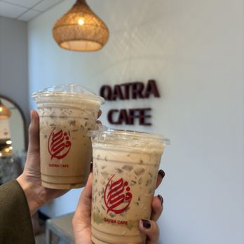Qatra Cafe - pistachio and vanilla latte - Coffee & Tea Near Me - Pleasanton, California Qatra Cafe - pistachio and vanilla latte - Coffee & Tea Near Me - Pleasanton, California