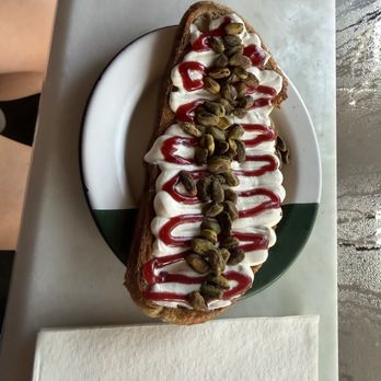 Babas on Cannon - whipped ricotta toast - Cafes Near Me - Charleston, South Carolina Babas on Cannon - whipped ricotta toast - Cafes Near Me - Charleston, South Carolina