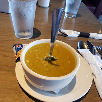 Angel’s Pancake Cafe - THICK Split Pea Soup - Cafes Near Me - Morton Grove, Illinois