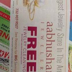 Abhushan Jewelers - They'll babysit and clean your jewelry for free.