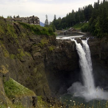 Snoqualmie Falls - A view of Snoqualmie Falls from the upper park - Parks Near Me - Snoqualmie, Washington
