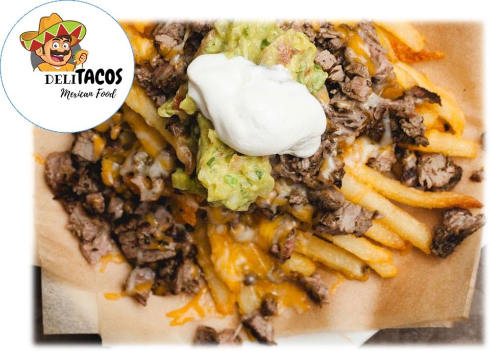 Food from Deli Tacos & Mexican Food