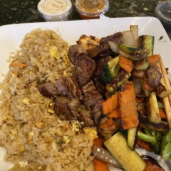 Bonsai - hibachi steak with fried rice - Teppanyaki Near Me - Houston, Texas