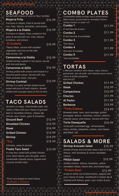 Menu photo 1 El Cunado Mexican Cuisine Coldwater, MI Menu photo 1 El Cunado Mexican Cuisine Coldwater, MI