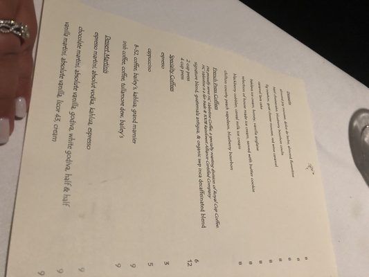 Menu photo 3 Ocean Birmingham, AL