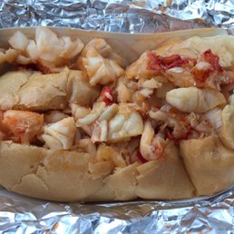 Hot lobster roll!