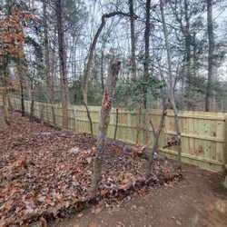 Perimeter - 390ft privacy fence.