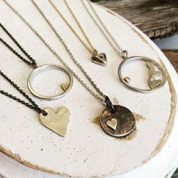 Angie Star - We gracefully add subtle twists to traditional jewelry design by highlighting hammered metal with soft, modern finishes.