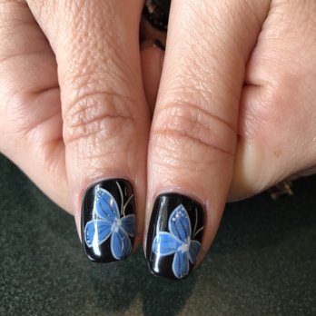 Polished Bar - Butterfly close up - Nail Salons Near Me - Orange, California Polished Bar - Butterfly close up - Nail Salons Near Me - Orange, California