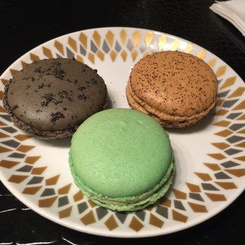 Caffe Concerto - Macaron Cake. Most popular was black Black Sesame macaron. Next was pistachios, earl Earl Grey, etc. - Pizza Near Me - Los Angeles, California