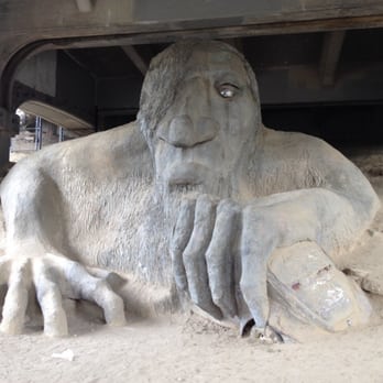 Fremont Troll - Public Art Near Me - Seattle, Washington