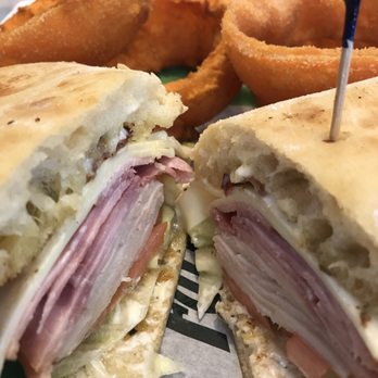 Farmer Boys - Farmers Club Sandwich w/ Giant Onion Rings - Burgers Near Me - Winchester, California Farmer Boys - Farmers Club Sandwich w/ Giant Onion Rings - Burgers Near Me - Winchester, California