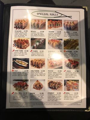 Menu photo 7 Wasabi Sushi Draper, UT