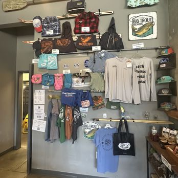 Big Trout Brewing - Merch wall - Brewpubs Near Me - Winter Park, Colorado