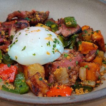 Redbird - Lamb Belly Hash. DineLA Winter 2020. - New American Near Me - Los Angeles, California Redbird - Lamb Belly Hash. DineLA Winter 2020. - New American Near Me - Los Angeles, California