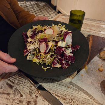 Olive & Hay - Way too short on pears for a salad that front lists pears. - Italian Near Me - Napa, California Olive & Hay - Way too short on pears for a salad that front lists pears. - Italian Near Me - Napa, California