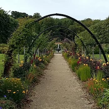 Bangor Castle Walled Garden - The water feature - Parks Near Me - Bangor, NDN
