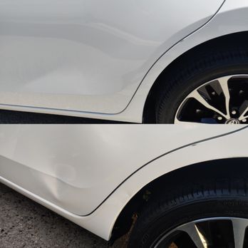 DJ's Paintless Dent Removal - Before and after!! - Body Shops Near Me - Paramount, California