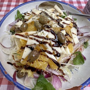 Osteria da Rita - Orange and Fennel Salad - Sicilian Near Me - Taormina, Maine Osteria da Rita - Orange and Fennel Salad - Sicilian Near Me - Taormina, Maine