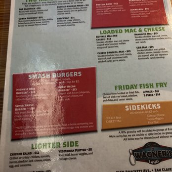 Wagner's Lanes & The Complexx - Menu - Bowling Near Me - Eau Claire, Wisconsin Wagner's Lanes & The Complexx - Menu - Bowling Near Me - Eau Claire, Wisconsin